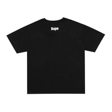 Load image into Gallery viewer, BAPE Classic Ape Man 270g High Quality Cotton Short T-shirt Painted Graffiti Pattern Letter Printing Loose Bottom Half Sleeve