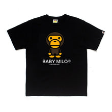 Load image into Gallery viewer, BAPE Classic Ape Japanese Fashion Brand Plaid Hive Desert Cartoon Monkey Large Print Cotton Short Sleeve T-Shirt for men and women
