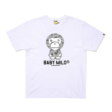 Load image into Gallery viewer, BAPE Classic Ape Japanese Fashion Brand Plaid Hive Desert Cartoon Monkey Large Print Cotton Short Sleeve T-Shirt for men and women
