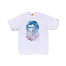 Load image into Gallery viewer, BAPE classic ape limited edition Mt. Fuji cherry blossom tree short T-shirt round neck loose and versatile unisex half-sleeved shirt trend
