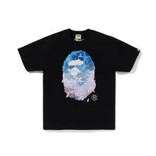 Load image into Gallery viewer, BAPE classic ape limited edition Mt. Fuji cherry blossom tree short T-shirt round neck loose and versatile unisex half-sleeved shirt trend
