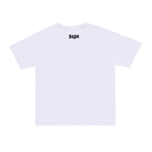 Load image into Gallery viewer, BAPE Classic Ape Man 270g High Quality Cotton Short T-shirt Painted Graffiti Pattern Letter Printing Loose Bottom Half Sleeve
