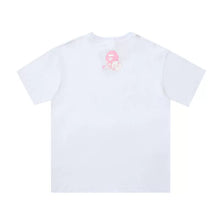 Load image into Gallery viewer, BAPE Classic Ape Limited Edition Mount Fuji Pink Cherry Blossom Seamless Cylinder Short T-shirt Men&#039;s and Women&#039;s Cotton Hemp Half Sleeve Shirt
