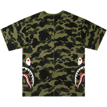 Load image into Gallery viewer, BAPE Classic Ape Man High Quality Shark Head Printed Short T Men&#39;s Cylinder Seamless Pure Cotton Ma Green Camo Beach Half sleeved Shirt
