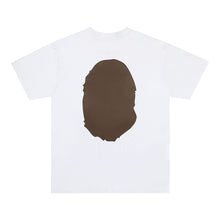 Load image into Gallery viewer, BAPE Classic Ape Man High Edition Double sided Cartoon Large Print Loose Couple Pure Cotton and Hemp Short sleeved T-shirt for Men and Women
