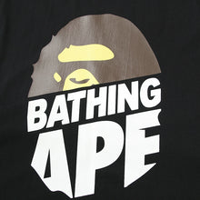 Load image into Gallery viewer, BAPE Classic Ape Man Summer New Japanese Fashion Brand Half Truncated Big Initials Seamless Cylinder Cotton Linen Short Sleeve T-Shirt Men
