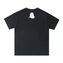 Load image into Gallery viewer, BAPE Classic Ape Limited Edition Mount Fuji Pink Cherry Blossom Seamless Cylinder Short T-shirt Men&#039;s and Women&#039;s Cotton Hemp Half Sleeve Shirt
