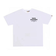 Load image into Gallery viewer, BAPE classic ape-man Japan Tokyo Harajuku Dharma pattern big printing seamless cylinder pure cotton Ma Chao brand short-sleeved T-shirt
