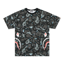 Load image into Gallery viewer, BAPE Classic Ape Japanese Hip Hop Side Star Shark Head Unisex Cotton and Linen Loose Large Size Short Sleeve T-Shirt
